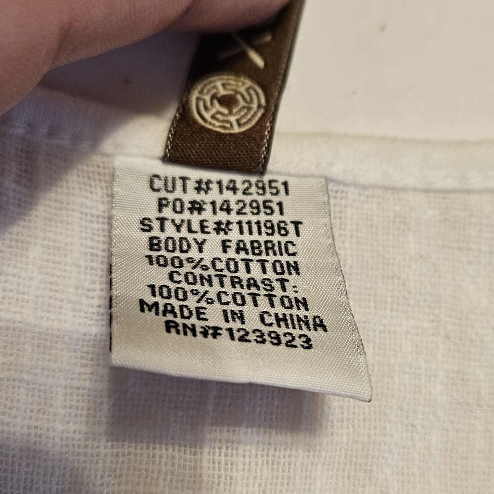 XCVI womens Large White Tank Top - Picture 2 of 7